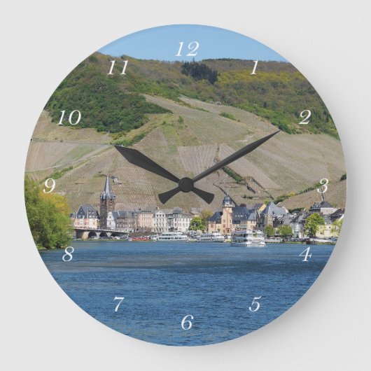 Bernkastel-Kues an der Mosel Große Wanduhr (Vorderseite)