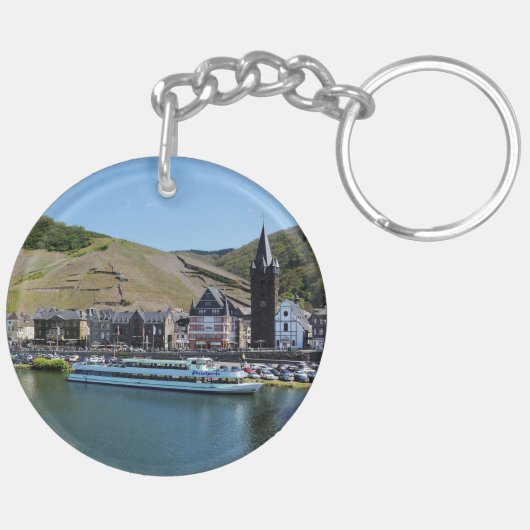 Bernkastel-Kues an der Mosel Schlüsselanhänger (Rückseite komplett)