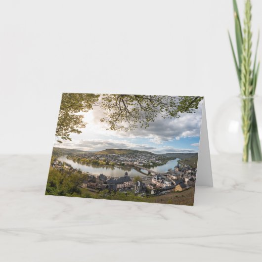 Bernkastel-Kues Deutschland Karte (Vorderseite)