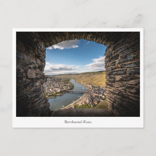 Bernkastel-Kues Deutschland Postkarte (Vorderseite)
