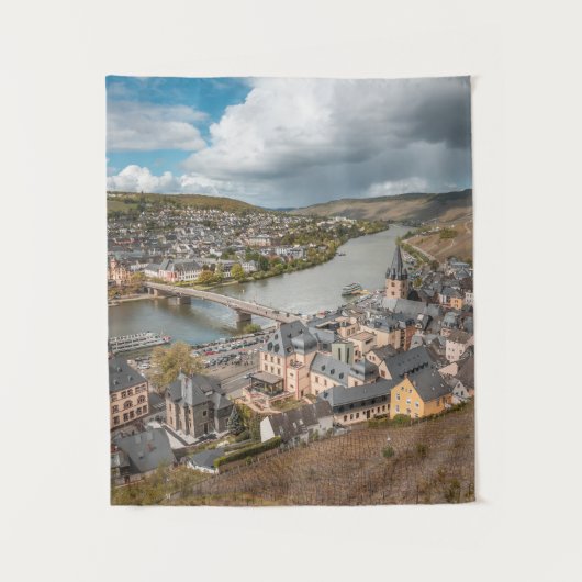 Bernkastel-Kues Deutschland Wandteppich (Vorderseite)
