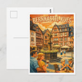 Bernkastel-Kues Germany Vintage Travel Postkarte (Vorne/Hinten)