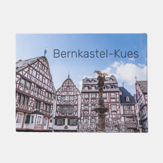 Bernkastel-Kues Historische Fassaden Deutschland S Fußmatte (Vorderseite)