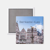 Bernkastel-Kues Historische Fassaden Deutschland S Magnet (Vorderseite/Rückseite)