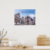 Bernkastel-Kues Historische Fassaden Deutschland S Poster (Küche)