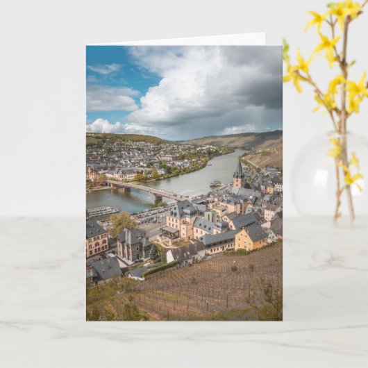 Bernkastel-Kues Karte (Gelbe Blume)