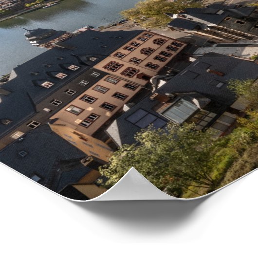 Bernkastel-Kues Poster (Ecke)