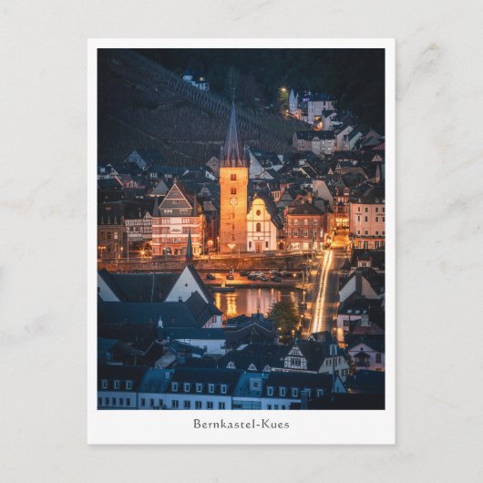 Bernkastel-Kues Postkarte (Vorderseite)