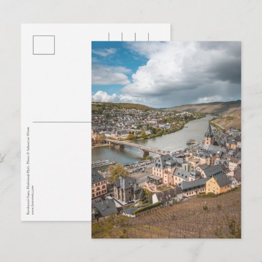 Bernkastel-Kues Postkarte (Vorne/Hinten)