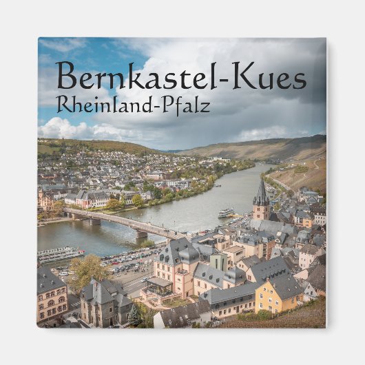Bernkastel-Kues Souvenir Magnet (Vorne)