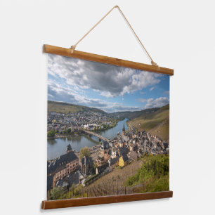 Bernkastel-Kues Wandteppich Mit Holzrahmen