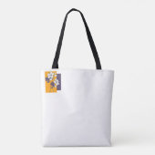 Bernstein-Garten-Kontrast-Tasche Tasche (Rückseite)