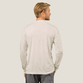 Bernstein Glasflasche Illustration Tri-Blend Shirt (Voller Rücken)
