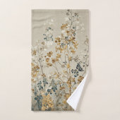 Bernstein-Wiesen-Blumen Badhandtuch Set (Handtuch)