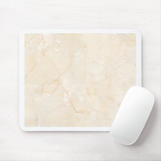 Bernsteinbraunes Marmor Textur Muster Mousepad (Mit Mouse)