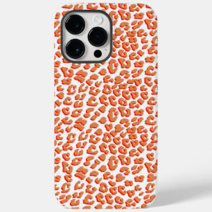 Bernsteinfarben und weißes Leopard Case-Mate iPhone 14 Pro Max Hülle