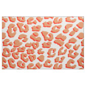 Bernsteinfarben und weißes Leopard Stoff (Fat Quarter (45,7 x 55,9 cm))