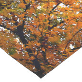 Bernsteinfarbene Blätter des Niedergangs Kurzer Tischläufer (Ecke)