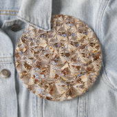 Bernsteinfarbige Eis-Art Button (Beispiel)