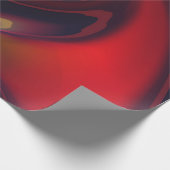 Bernsteinfarbige Göttin, abstrakte Orange und Geschenkpapier (Ecke)