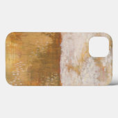 Bernsteinfarbiger Horizont-abstrakter Druck | Case-Mate iPhone Hülle (Rückseite (Horizontal))