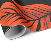 Bernsteinholz: Herbstlaube in warmen Tönen Geschenkpapier (Rolleneckpunkt)