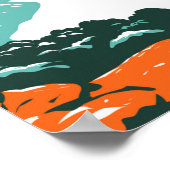 Berowra Valley National Park Australien Poster (Ecke)