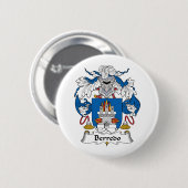 Berredo Familienwappen Button (Vorne & Hinten)
