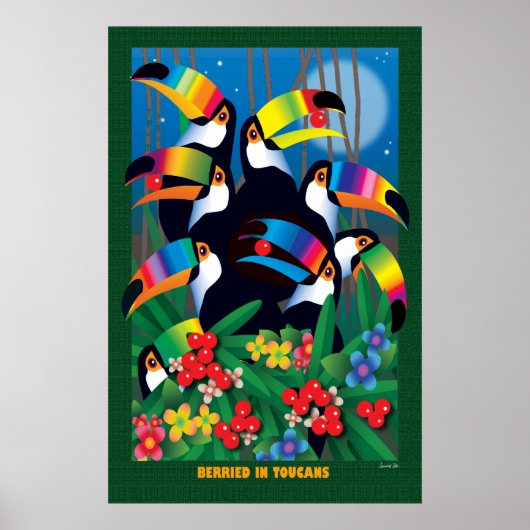 BERRIED IN TOUCANER POSTER (Vorne)