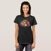 Berries All Kinds Strawberry Blueberry Raspberry T-Shirt (Vorne ganz)