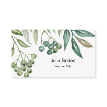 Berries and Branches Watercolor Classic