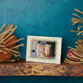 Berries and Greenery Foto Easel Fotoplatte (Seite)