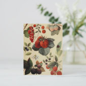 BERRIES BERRIES Postcard Postkarte (Stehend Vorderseite)