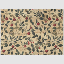 Berries Christmas Art Seidenpapier