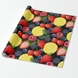 Berries & Citrus Delight Geschenkpapier