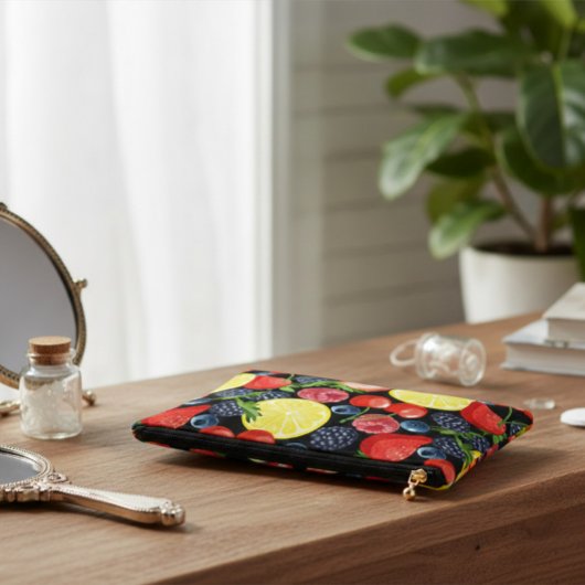 Berries & Citrus Slices  Zubehörtasche