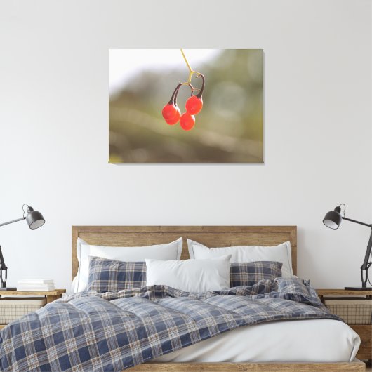 Berries fallen. leinwanddruck (Insitu (Schlafzimmer))