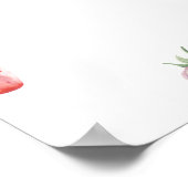 Berries Gender offenbaren Boy oder Girl Chart Poster (Ecke)