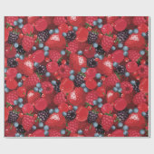 Berries Geschenkpapier (Flach)