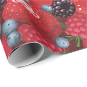 Berries Geschenkpapier (Rolleneckpunkt)