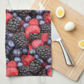 Berries Geschirrtuch (Viertel Falte)