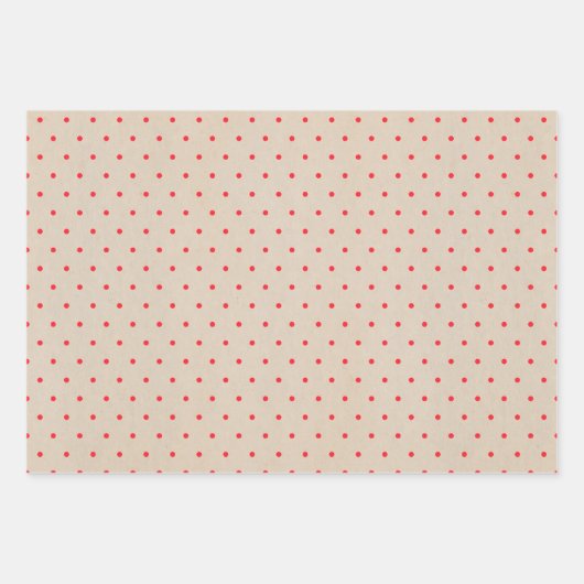 Berries, Holly, Foliage und Kraftpunkte Geschenkpapier Set (Vorderseite 3)