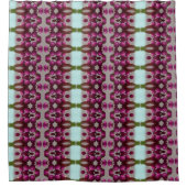 Berries Ikat 14 Duschvorhang (Vorderseite)