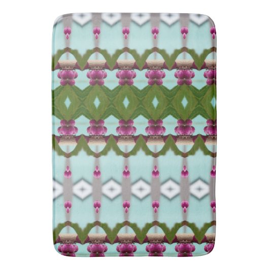 Berries Ikat 6 Badematte (Vorderseite Vertikal)