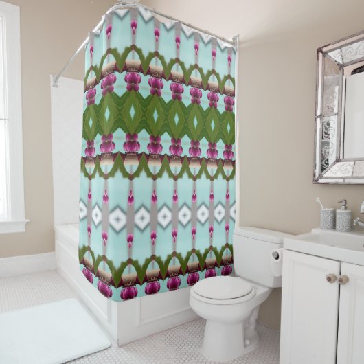 Berries Ikat 6 Duschvorhang (Beispiel)