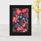 Berries Karte (Gelbe Blume)