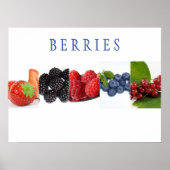 Berries Kitchen Art Poster (Vorne)