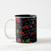 Berries Knolling Zweifarbige Tasse (Links)