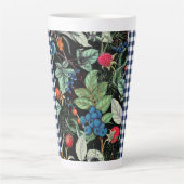 Berries Medley on Country Gingham Milchtasse (Vorderseite)