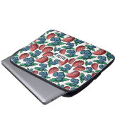Berries Muster kundenspezifische Notebook-Ärmel mi Laptopschutzhülle (Vorne Knopf)